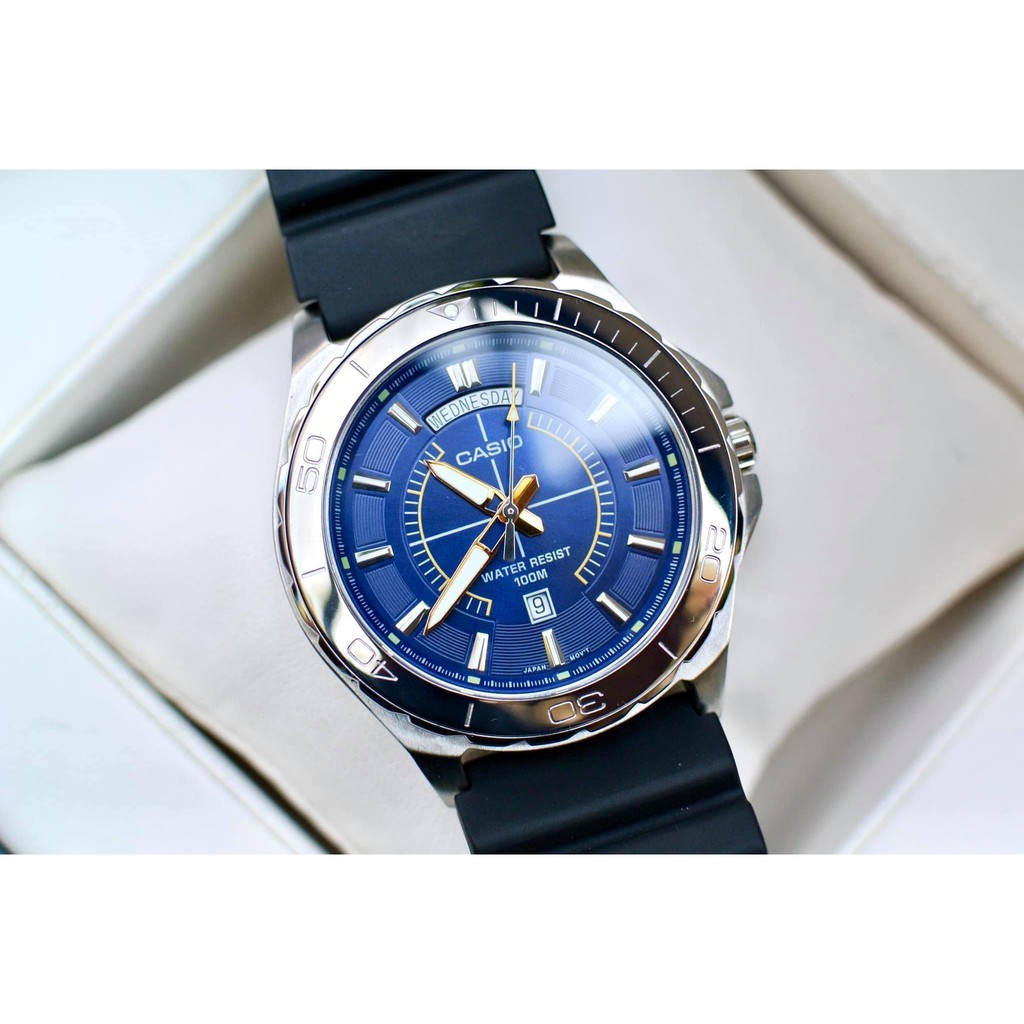 Đồng hồ nam Casio MTD-1076- 2A