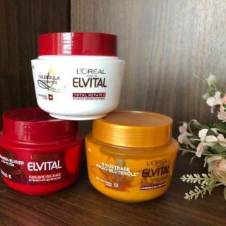 Hàng Đức Kem ủ tóc Loreal Elvital mẫu mới