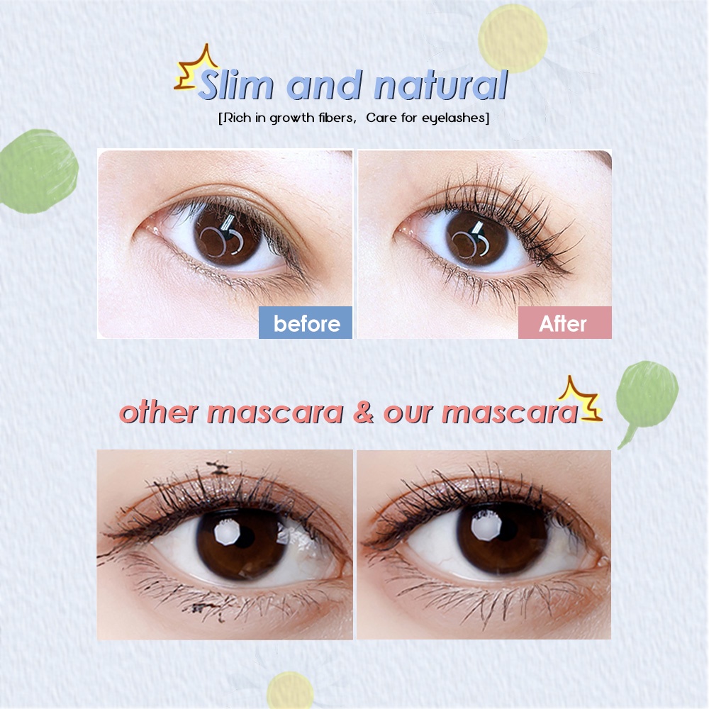 Mascara SANIYE M1063 màu đen lâu trôi chống thấm nước 5g | BigBuy360 - bigbuy360.vn