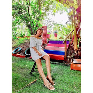 Dép Sandal Boho Cột Dây Chiến Binh Tua Rua  - D80
