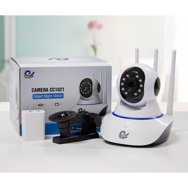 ⚡️FREESHIP⚡️Camera IP Wifi 3 Râu Carecam | Yoosee Full HD 1080P - 2.0MPX, Xoay 360 độ