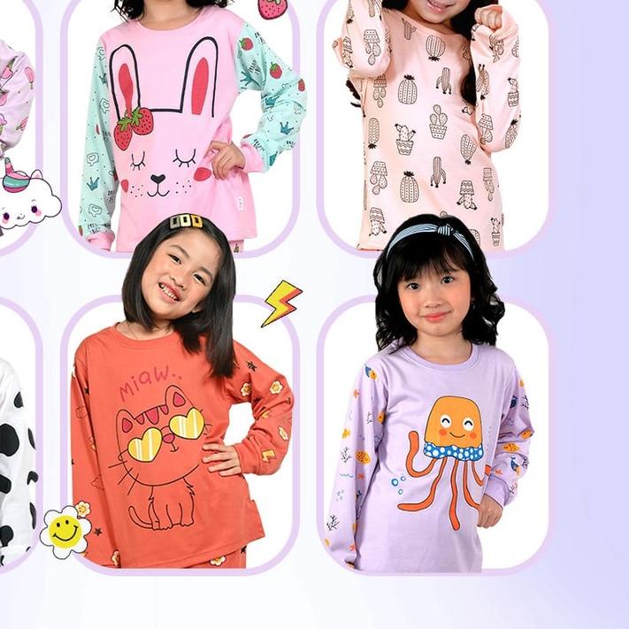 Bộ Đồ Ngủ Tay Dài In Hình Kazel X Zebe (1 Lít) Cho Bé 0-8 Tuổi