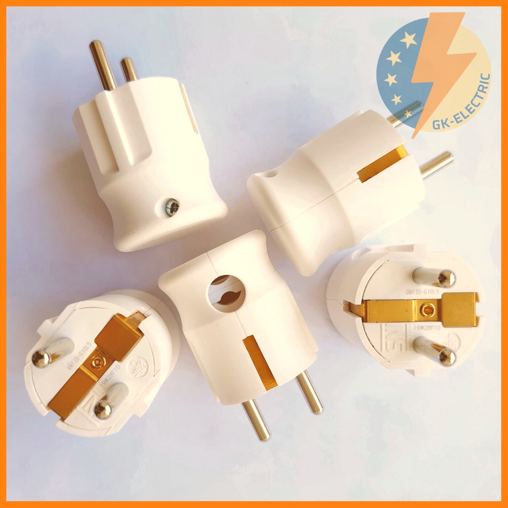 Phích cắm Gongniu công suất lớn 4000W 10L5 chân tròn