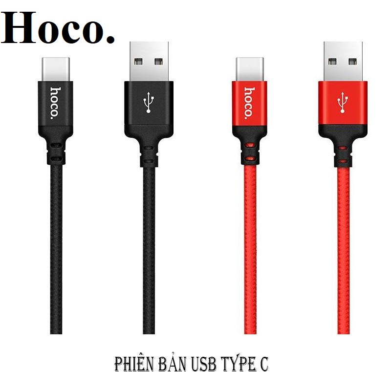 cáp sạc IPdây dù siêu bền hoco x14 dài 1m/2m