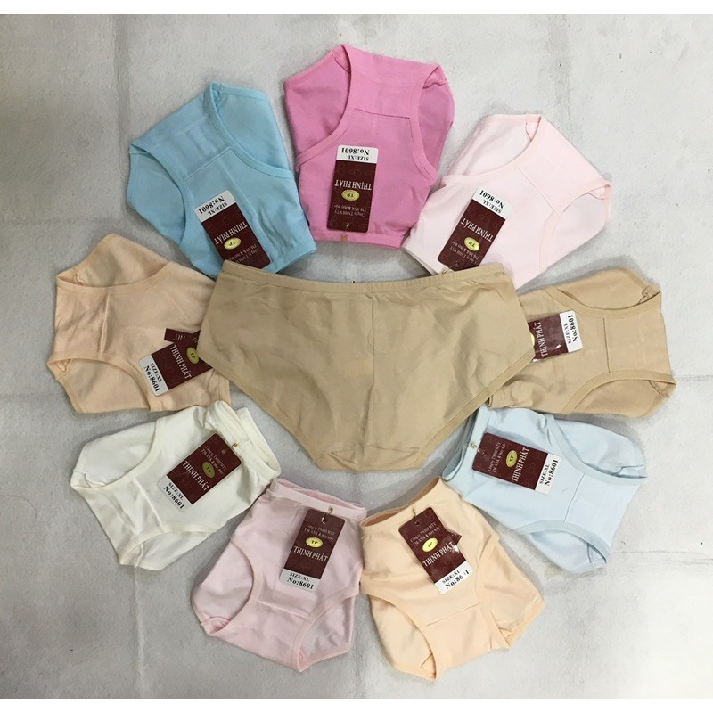 10 Quần lót nữ vải thun Cotton (8601 XL) ĐL hiệu Thịnh Phát.