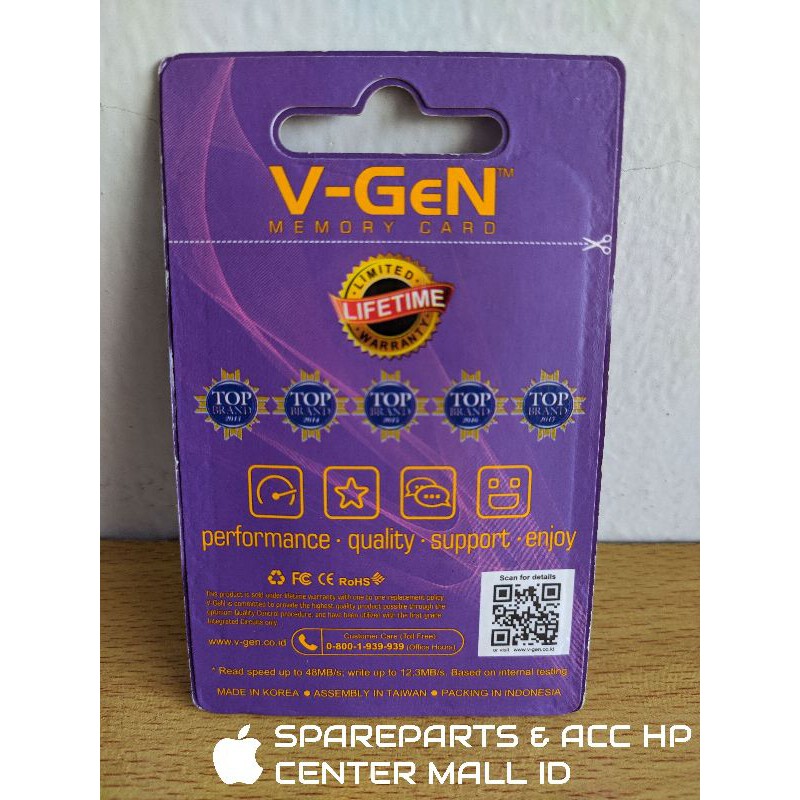 Thẻ Nhớ Micro Sd 32gb Class 6 V-gen | BigBuy360 - bigbuy360.vn