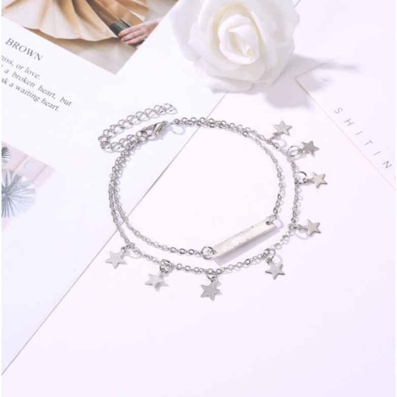 [Mã FAMAYFA giảm 10K đơn 50K] Vòng chân mặt hình ngôi sao phong cách retro | BigBuy360 - bigbuy360.vn