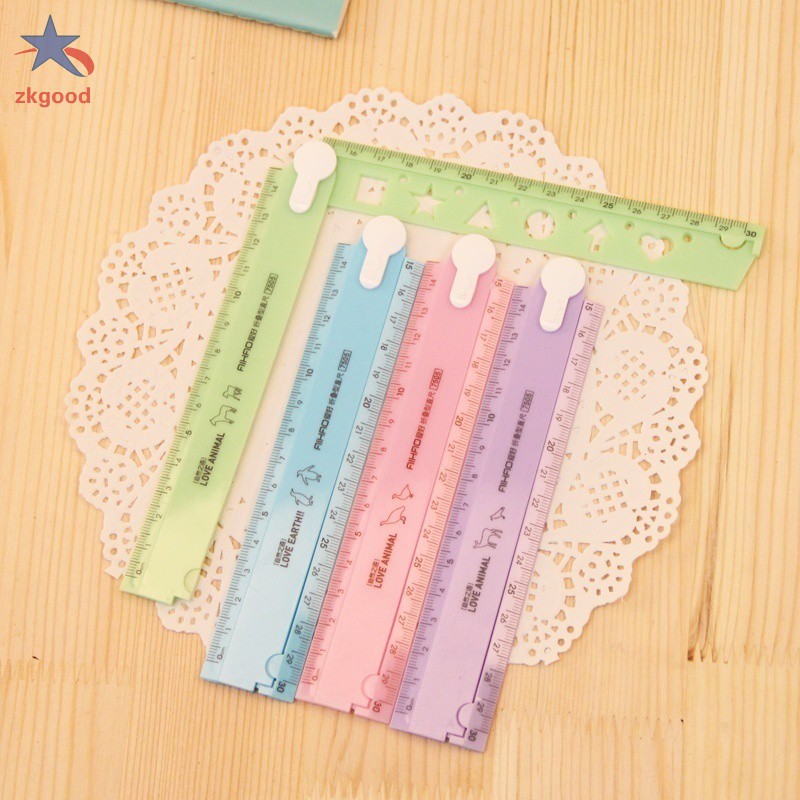 Thước Nhựa 30cm Dễ Thương Cho Học Sinh