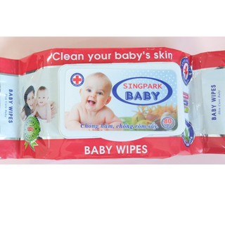 KHĂN GIẤY ƯỚT BABY 80 MIẾNG