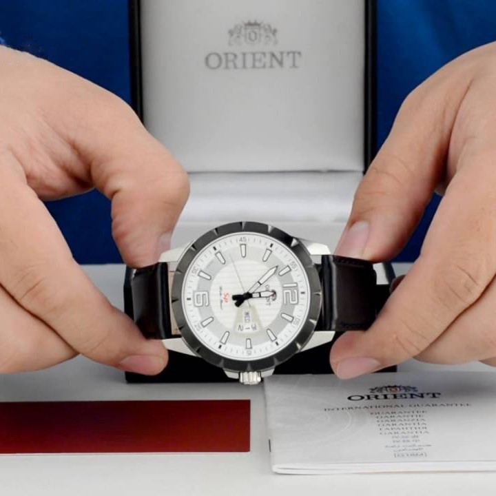 Đồng hồ Nam Orient FUG1X003W9 [ Chính hãng full box ] Quartz , Dây da