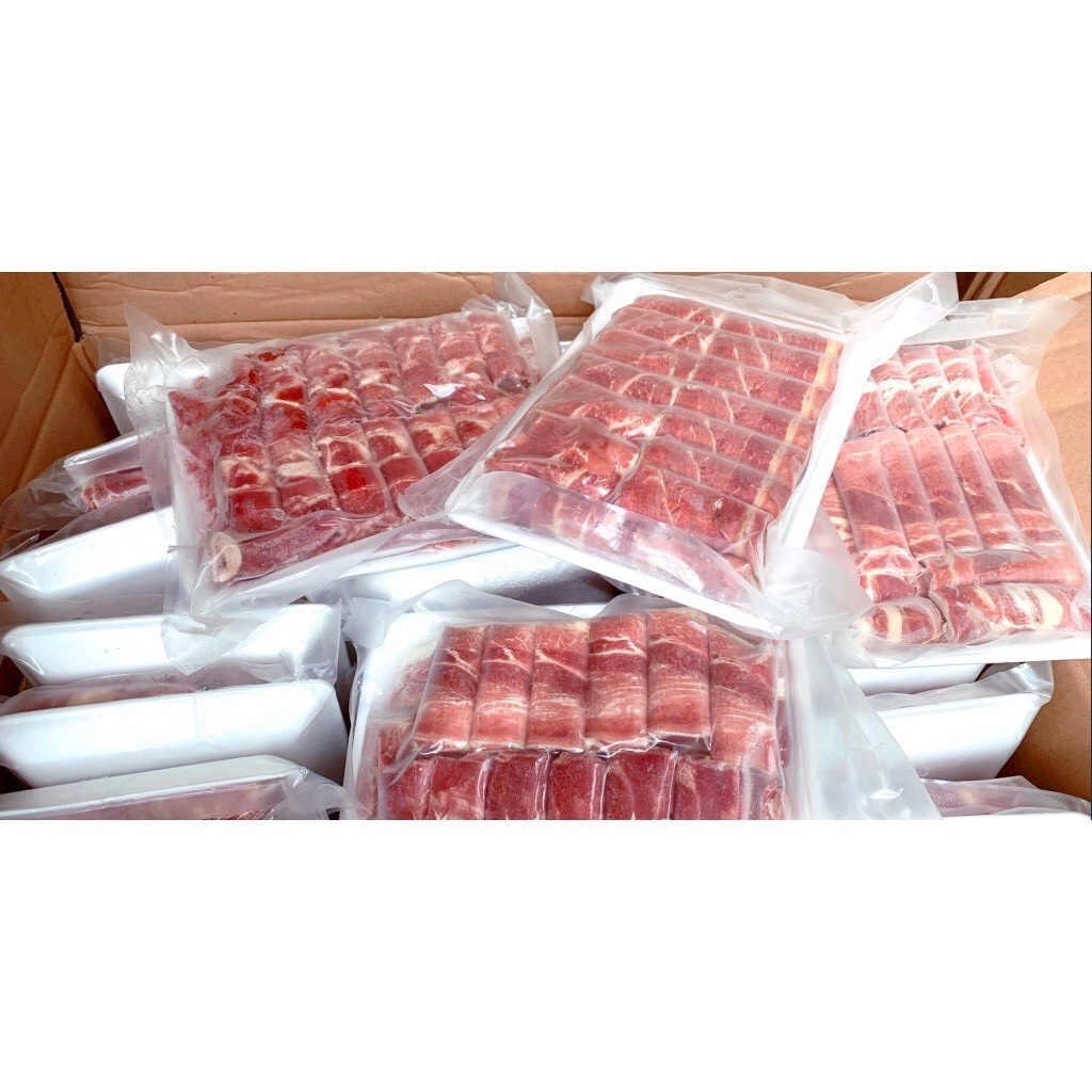 Ba Chỉ Bò Úc 500gr | 100% Bò nhập khẩu | Dùng ăn lẩu và nướng | Giao siêu tốc HCM