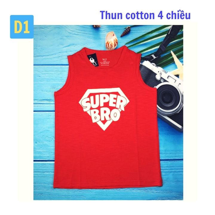 Áo thun bé trai size đại 23-43kg. Chất vải thun cotton, thấm hút mồ hôi - Tomchuakids