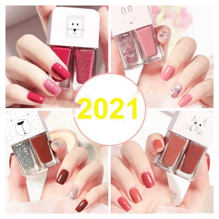 Full Set 2 Chai Sơn Móng Tay Nhũ + Lì Fairy's Gift 2*6ML mầu B1 - mầu B15