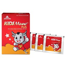 Cốm Kidsmune Plus - Hỗ trợ tăng cường sức đề kháng, tiêu hóa, phát triển trí não cho trẻ (30 gói)