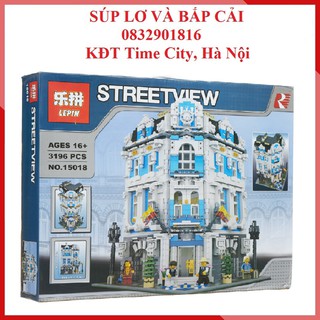 Lepin 15018 Khách sạn Tổng thống - Đồ chơi xếp hình, lắp ráp thông minh