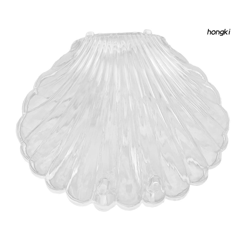 Hộp Đựng Trang Sức Hình Vỏ Sò Trong Suốt
