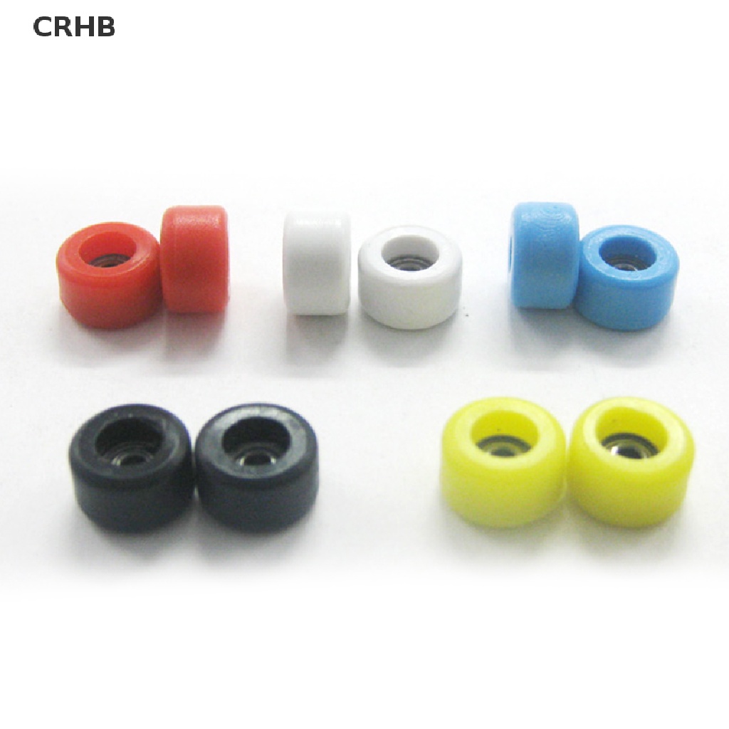 Bộ 4 bánh xe chất liệu PU và kim loại Urethane CNC cho ván trượt ngón tay CRHB