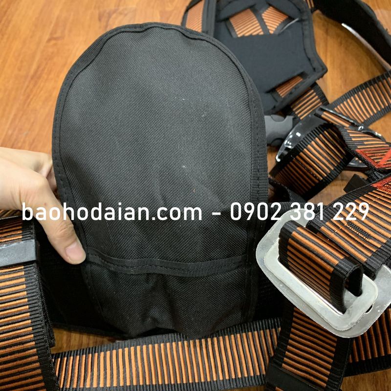 Dây an toàn toàn thân Hàn Quốc Kujie 1 móc nhôm giảm sốc