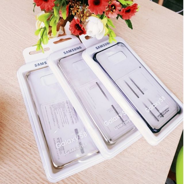 Ốp lưng clear cover samsung galaxy s8