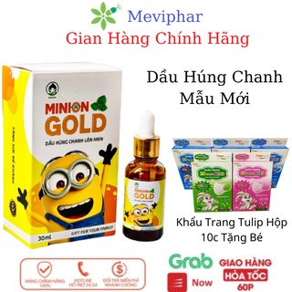 Chiết xuất thảo dược dầu húng chanh minion tự nhiên dành cho bé từ sơ sinh
