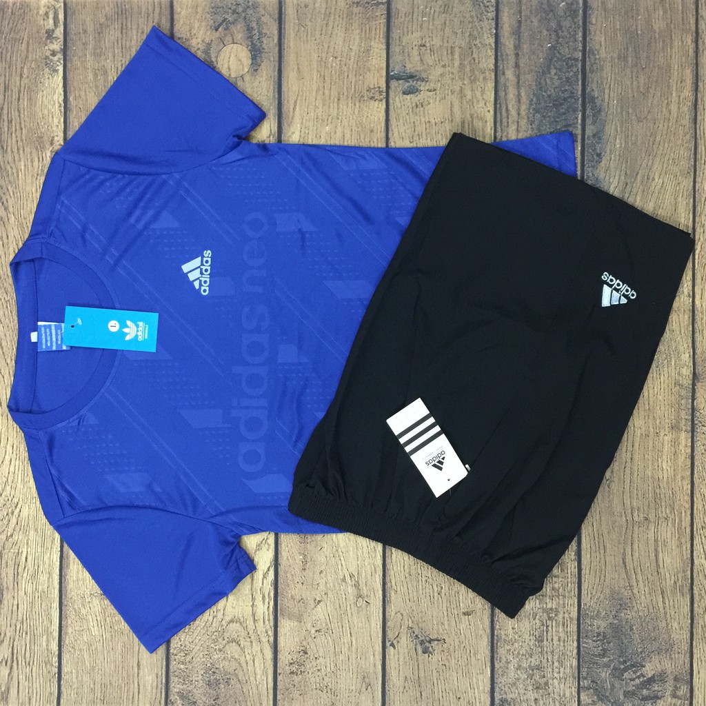 [B006](Ảnh thật +video) Quần áo thể thao ngắn tay thun lạnh, bộ thể thao nam mùa hè 2020 | BigBuy360 - bigbuy360.vn