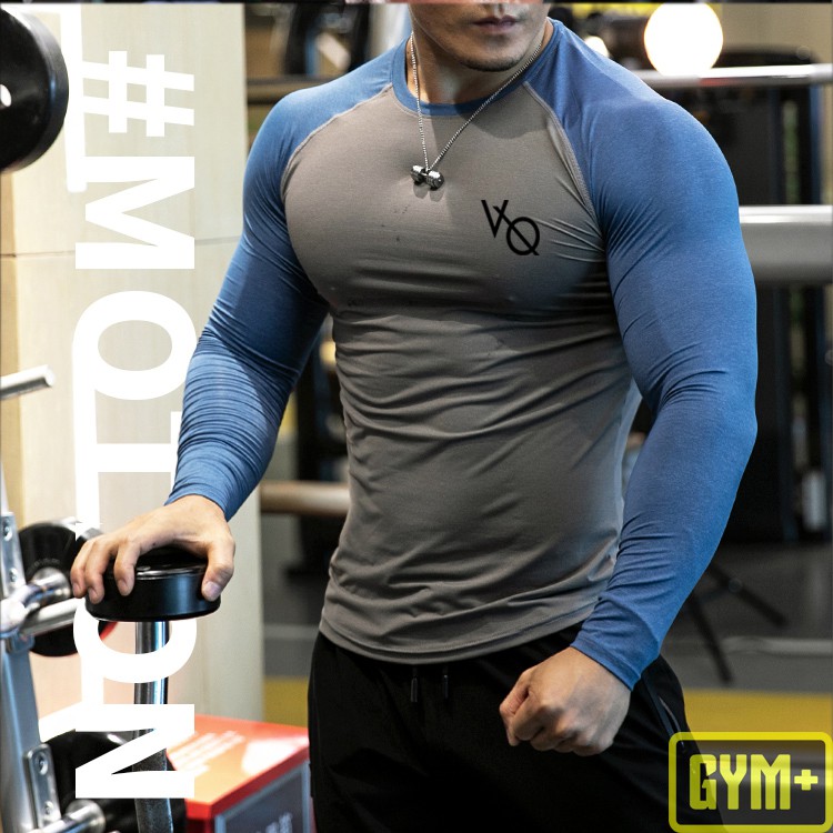 Áo dài tay gym nam phối tay VQ | BigBuy360 - bigbuy360.vn