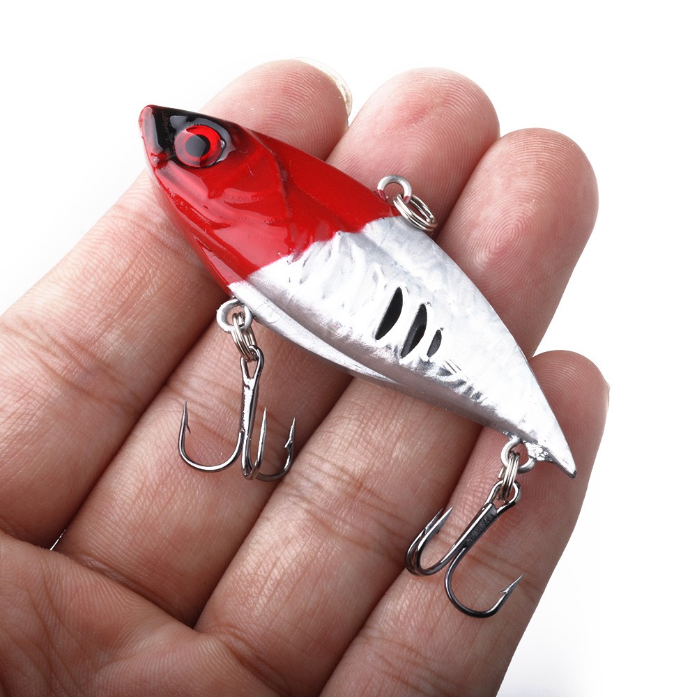 HENGJIA 1PC VIB 6.5CM 10.5G fishing lure bass shark crankbait wobbler fishing bait tackle outdoor