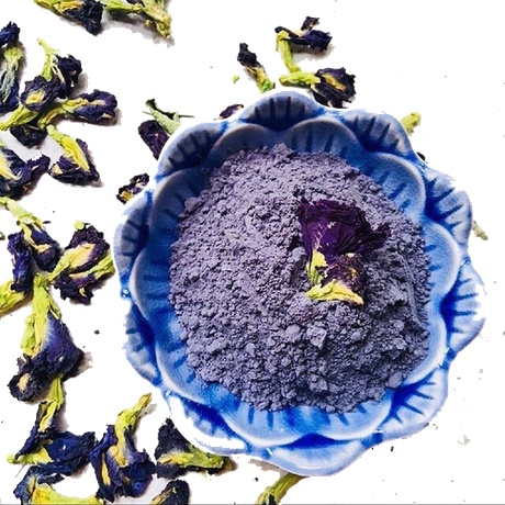 Bột Hoa Đậu Biếc Hữu Cơ Sấy Lạnh 90gram Cho Bé Ăn Dặm