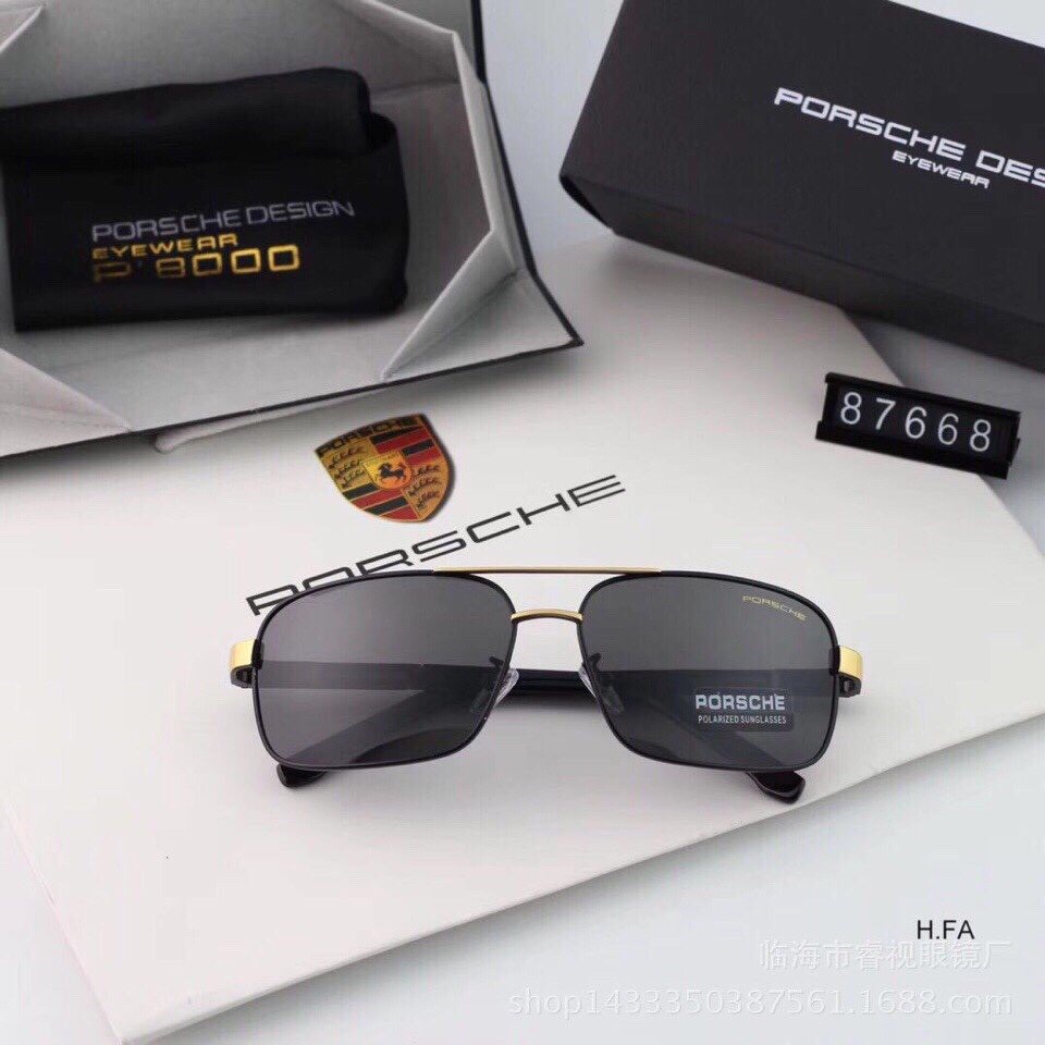 kính mát nam cao cấp PO.09 + Tặng kính đi đêm