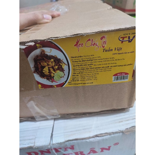 Combo 5kg heo cháy tỏi