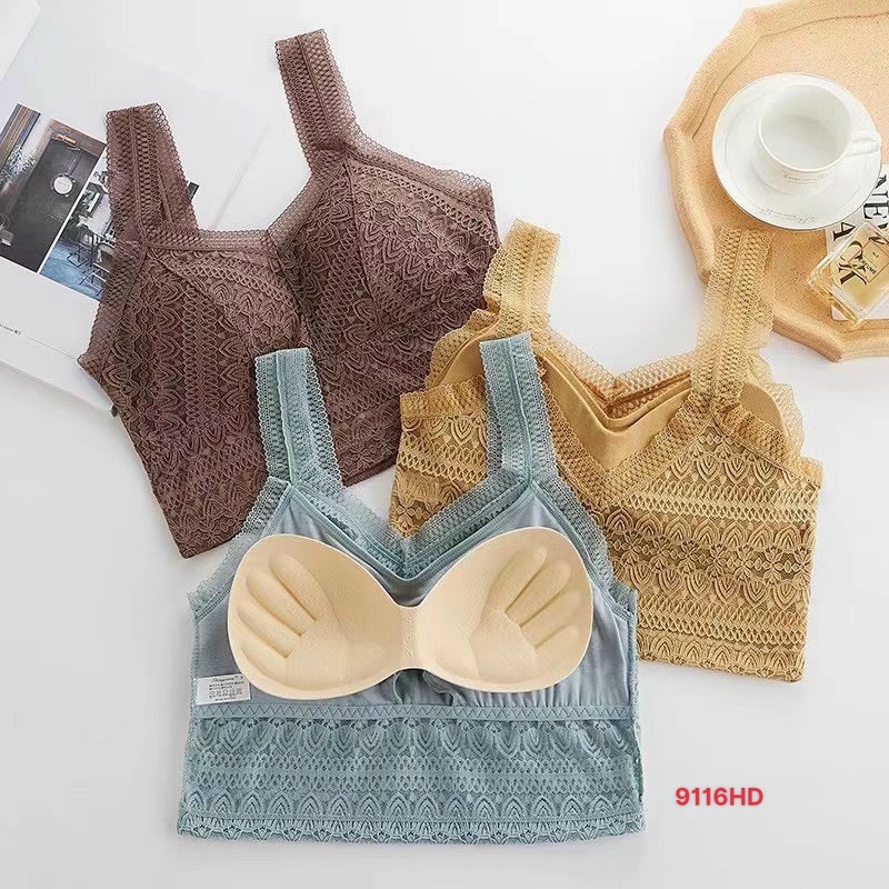 Áo Lót Nữ Áo Bra họa tiết ren hoa gợi cảm tôn vòng một sexy quyến rũ mẫu 9116 - Mbra94 | BigBuy360 - bigbuy360.vn