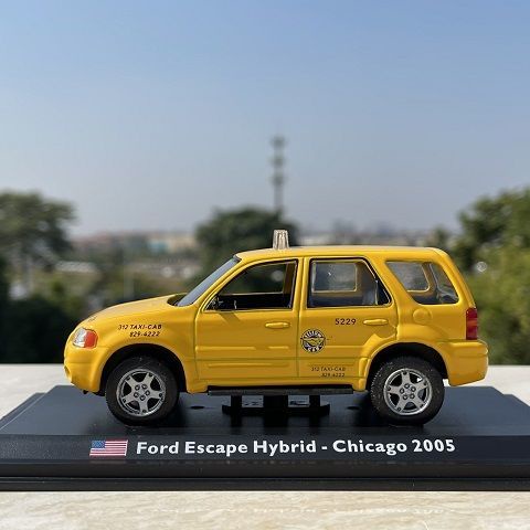 Mô Hình Xe Hơi Ford Chicago taxi Bằng Hợp Kim Tỉ Lệ 1: 43