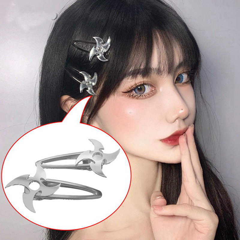 Kẹp Tóc Hình Phi Tiêu Phong Cách Harajuku Cho Nữ