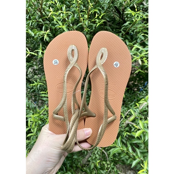 Sandal HAVA màu cam gạch 99k
