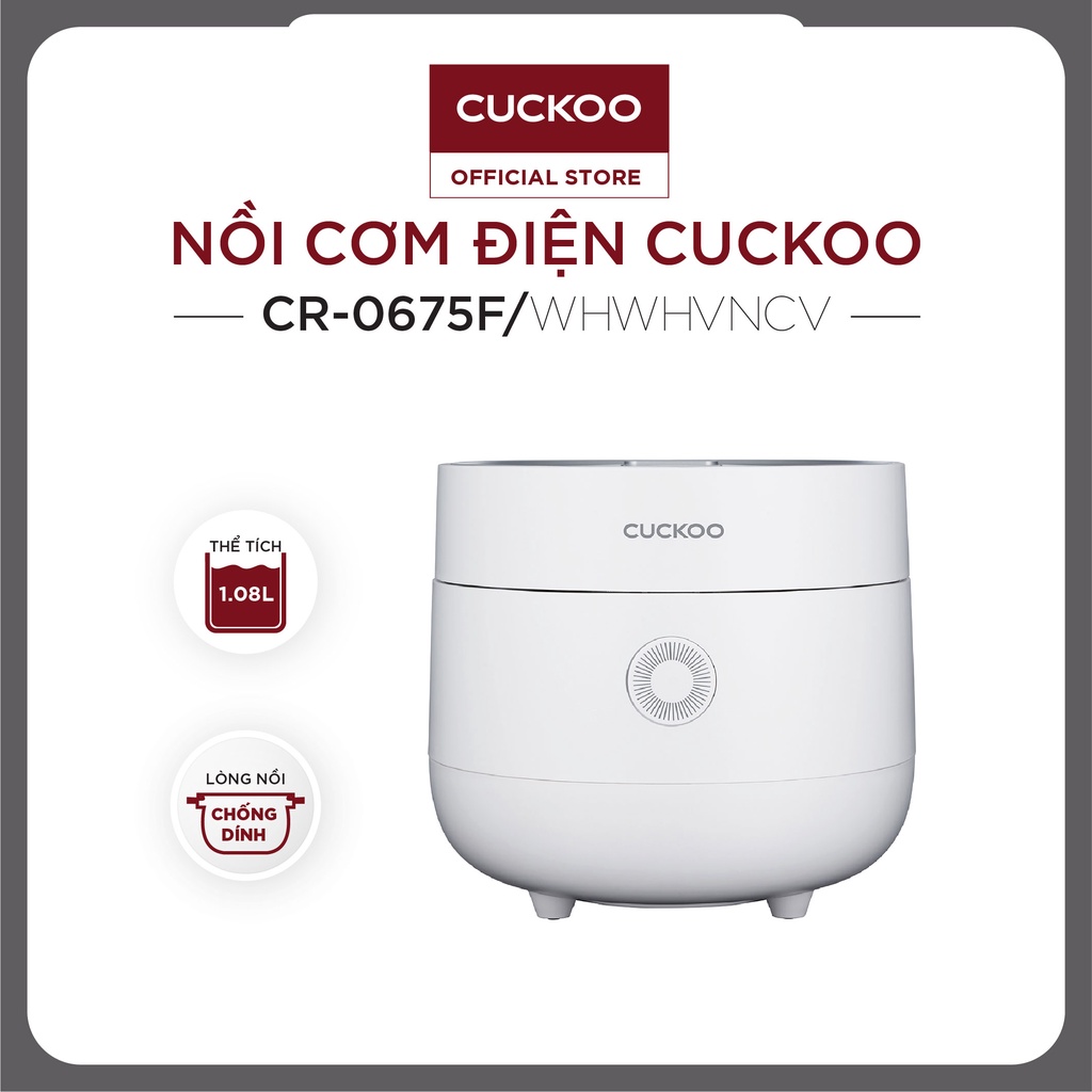 Nồi cơm Cuckoo CR-0675FW dung tích 1,08L