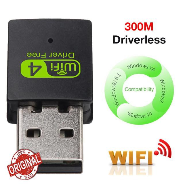 Usb Thu Sóng Wifi Không Dây 300mbps 300mbps