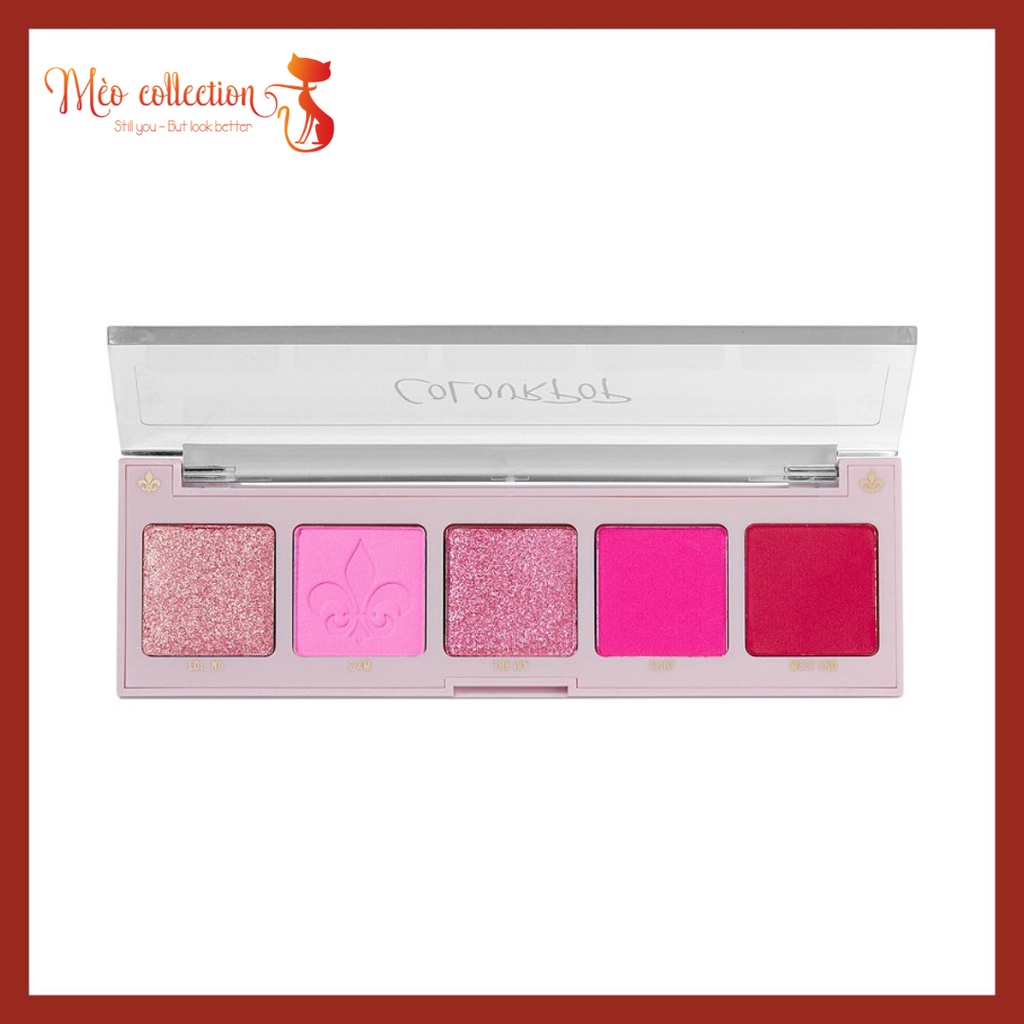 Phấn mắt Colourpop Too Haute 5-Pan Pressed Eyeshadow Palette