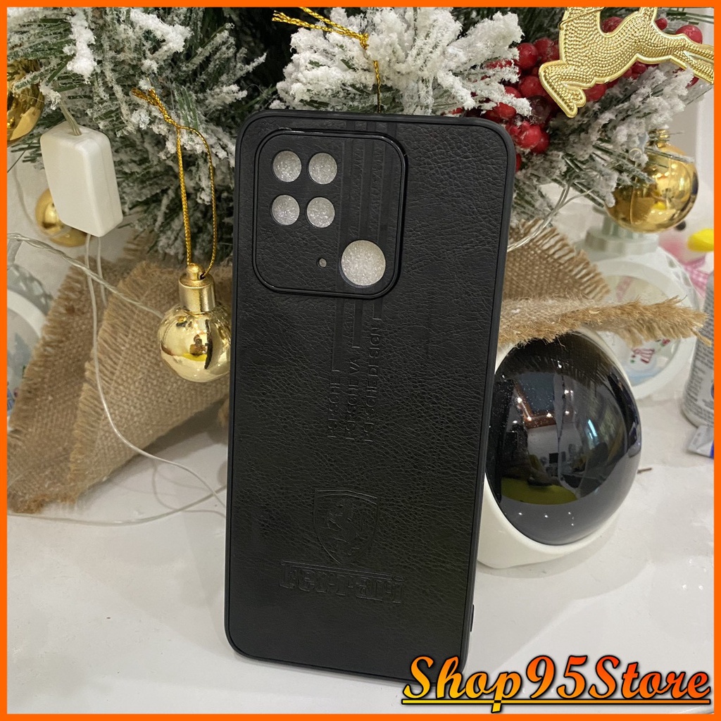 Ốp lưng da Ferari Xiaomi Redmi 10C Mi 11T Redmi 10 K40 gaming Redmi 9Tk40 pro Mi 11 Note 10 Note 10 pro