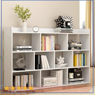 Giá sách đứng , kệ sách đa năng NTF mẫu mới K007