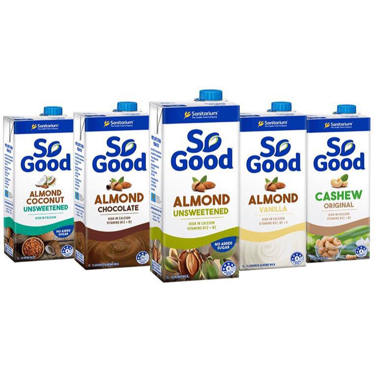 Sữa hạt hạnh nhân So Good 1L