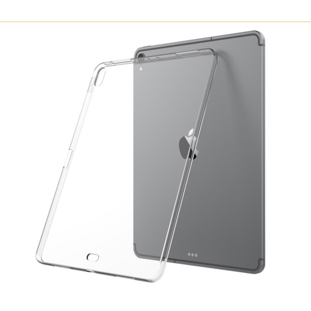 Ốp lưng Ipad mini 5, Ipad pro 11/ 12,9 inch new 2018/2020- Silicon Trong suốt, chống sốc, chống vỡ.