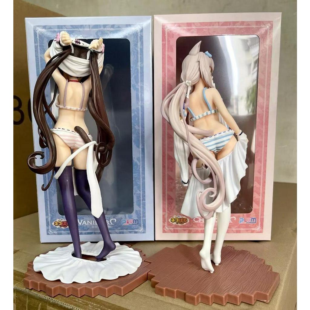 Mô Hình Đồ Chơi Nhân Vật Cô Gái Mèo nekopara nekopara Vani Và Socola Phiên Bản Trang Phục Trang Trí