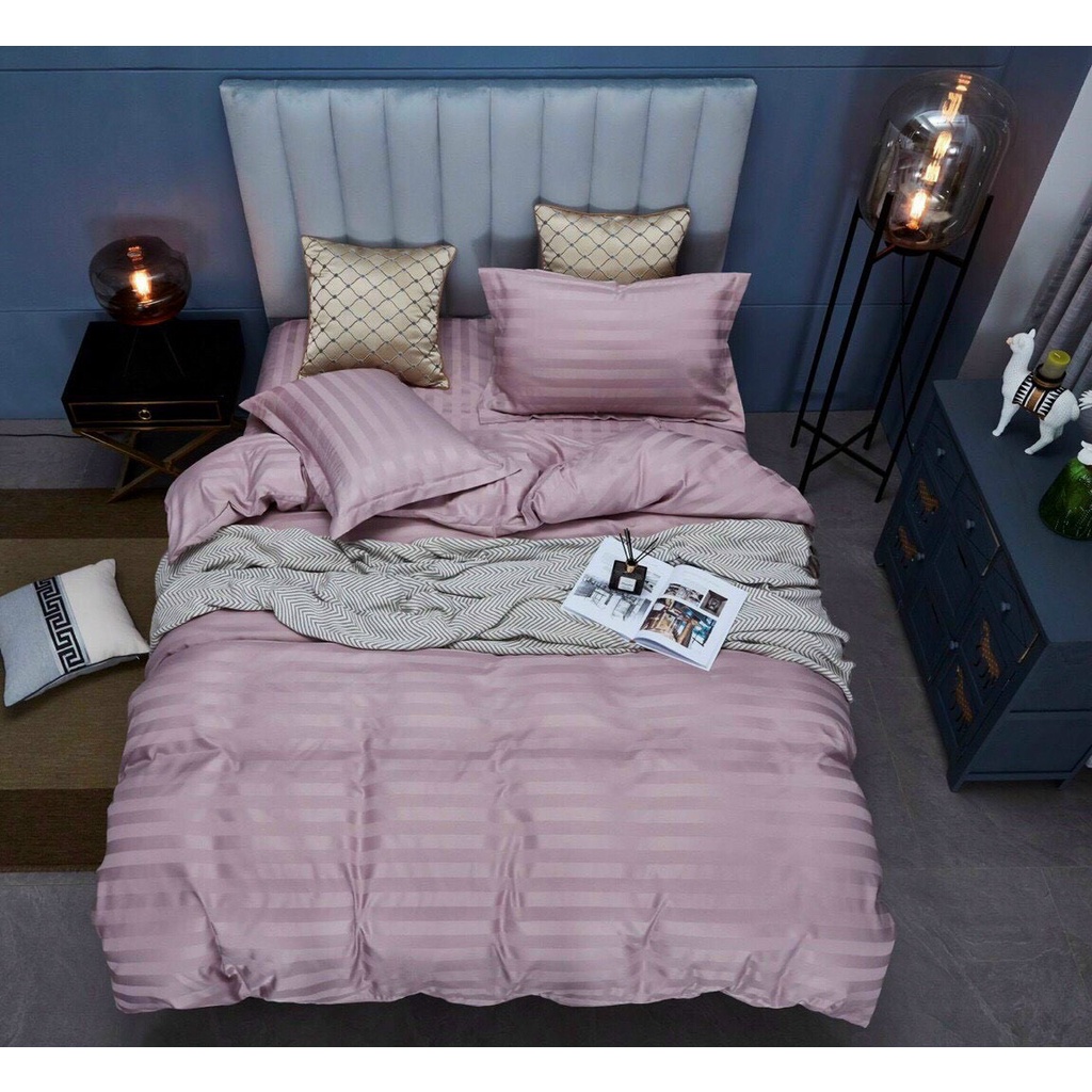 Bộ Chăn Ga Gối Cotton 3F Cao Cấp - sét 4 món chuyên Decor Homesaty