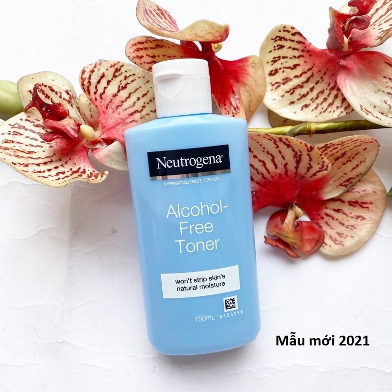 [ Chính hãng ] Nước hoa hồng Neutrogena Alcohol Free Toner - Không chứa cồn 150ml