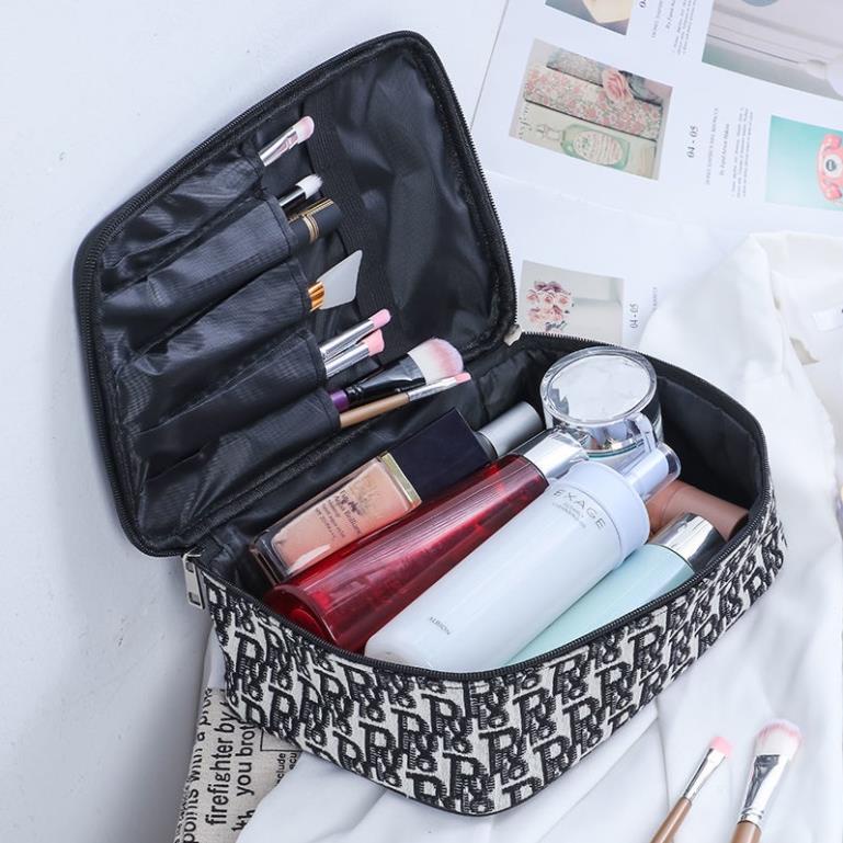 Túi Đựng Cọ Trang Điểm Sức Chứa Lớn Thiết Kế Đơn Giản Thời Trang Theo Phong Cách Hàn Quốc Cho Nữ