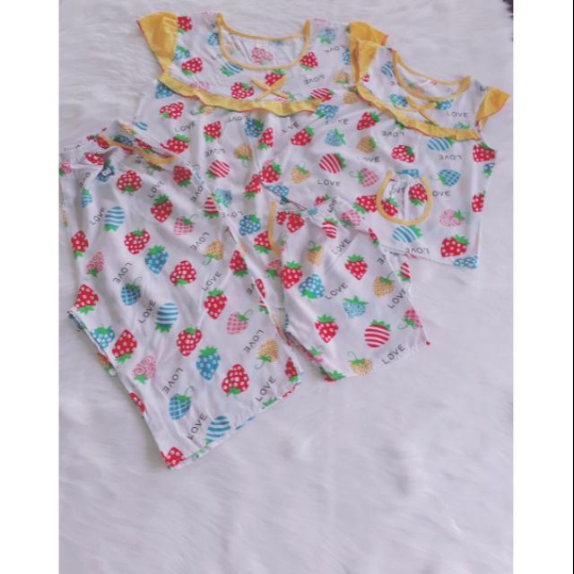 Combo đồ bộ tole mẹ và bé size xl