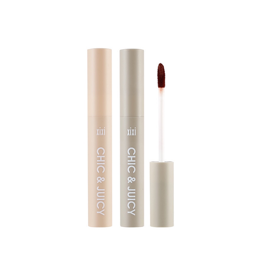 XIXI Son Môi Nhung Lì Hiệu Qibest Cho Màu Lì Lâu Trôi Kháng Nước Với 10 Kiểu Màu Tùy Chọn