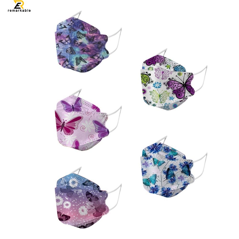 10pcs Mặt Nạ Liễu-Định hình Cá Miệng-Phim Hoạt Hình Hình 3D Mặt Nạ Bốn-Hai lớp Bảo Vệ Chứng Khoán Sẵn Sàng
