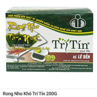 Rong nho khô Trí Tín 200g