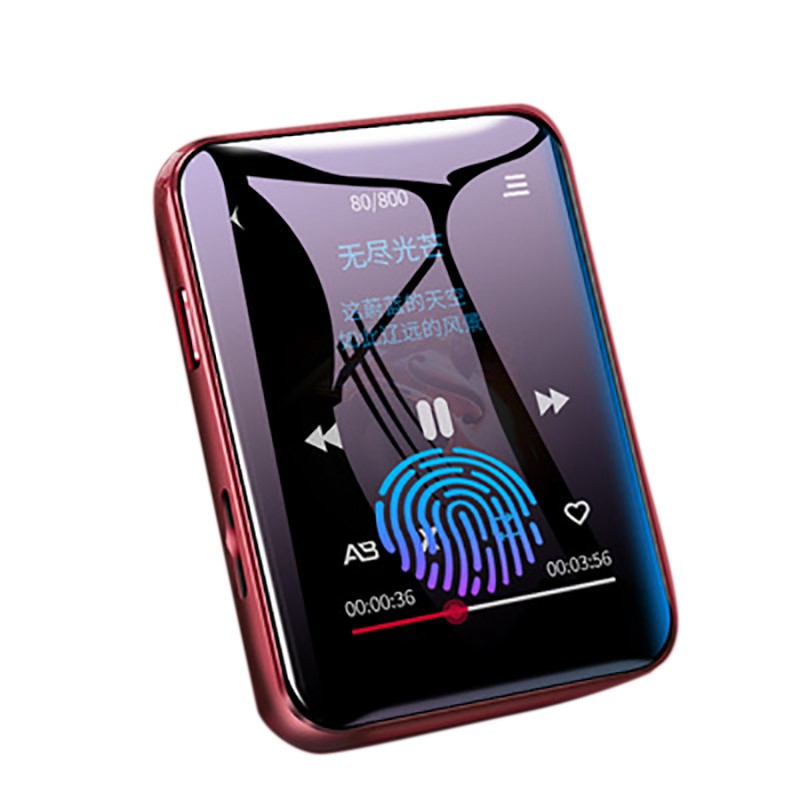 Máy Nghe Nhạc Mp3 Benjie X1 Có Kết Nối Bluetooth Màu Đỏ 8g